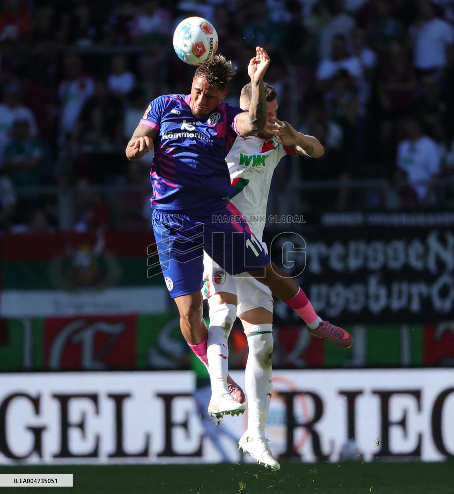 German first division Bundesliga football match between FC Augsburg and FSV Mainz