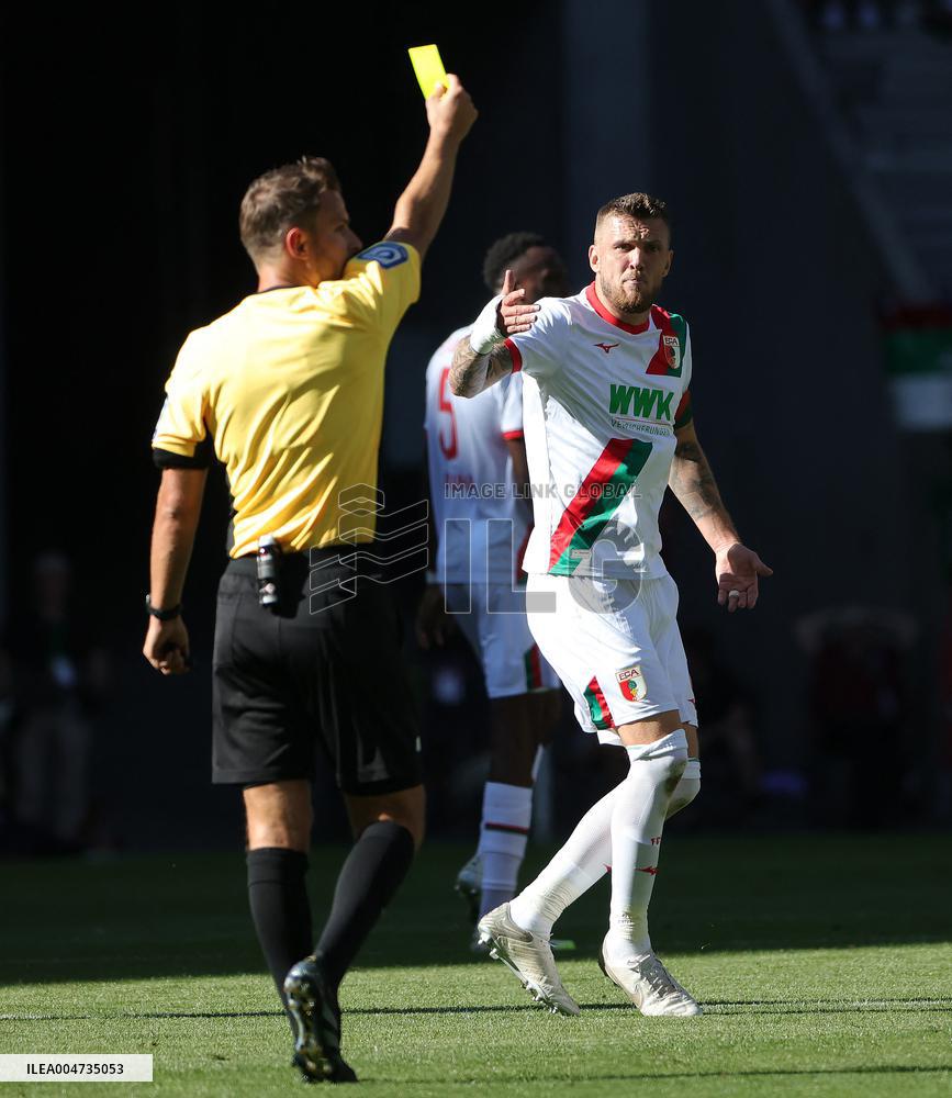 German first division Bundesliga football match between FC Augsburg and FSV Mainz