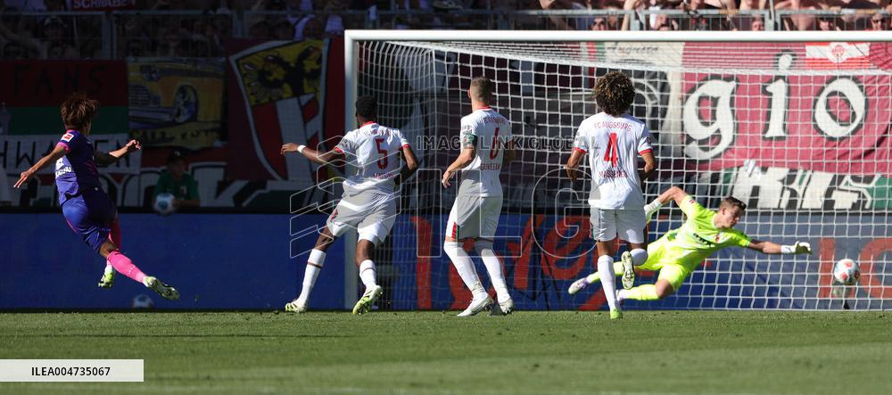 German first division Bundesliga football match between FC Augsburg and FSV Mainz