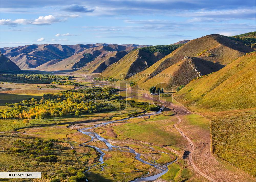 Autumn scenery of the Hanshan Mountain