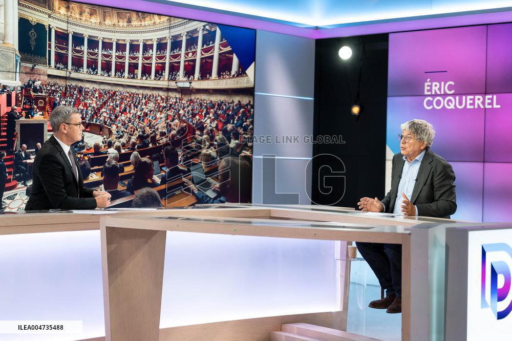 Eric Coquerel On Dimanche En Politique - Paris