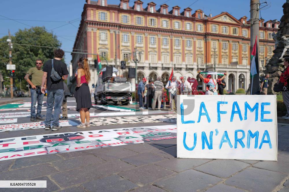 March for Free Palestine - Turin