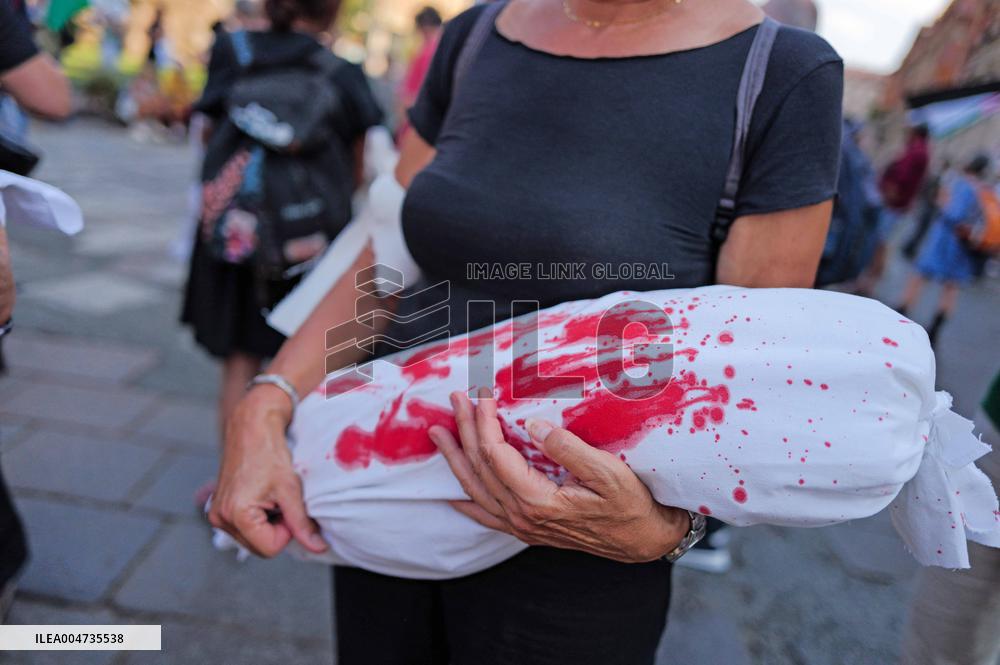 March for Free Palestine - Turin