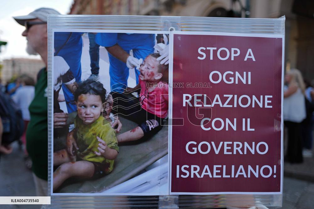 March for Free Palestine - Turin