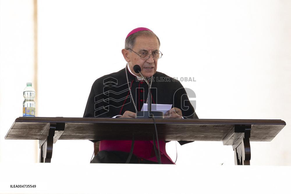 Pope Leo XIV leads an audience as part of the Jubilee of Justice - Vatican