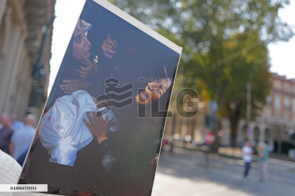 March for Free Palestine - Turin