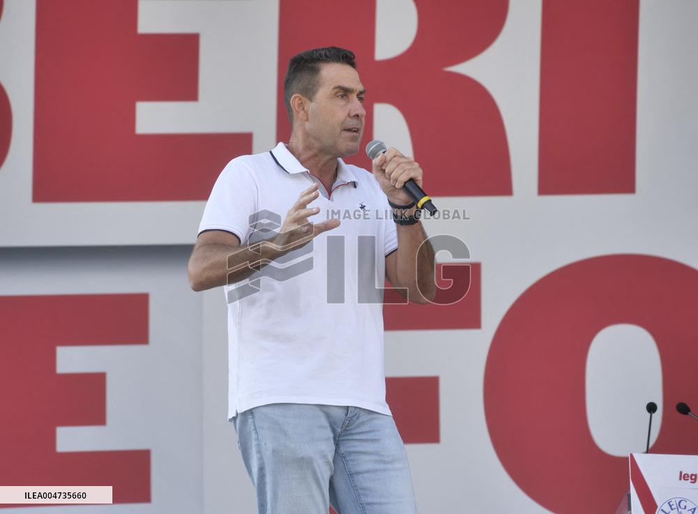 Annual rally of Salvini's League - Pontida