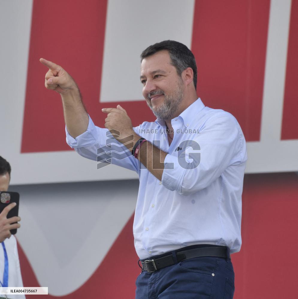 Annual rally of Salvini's League - Pontida
