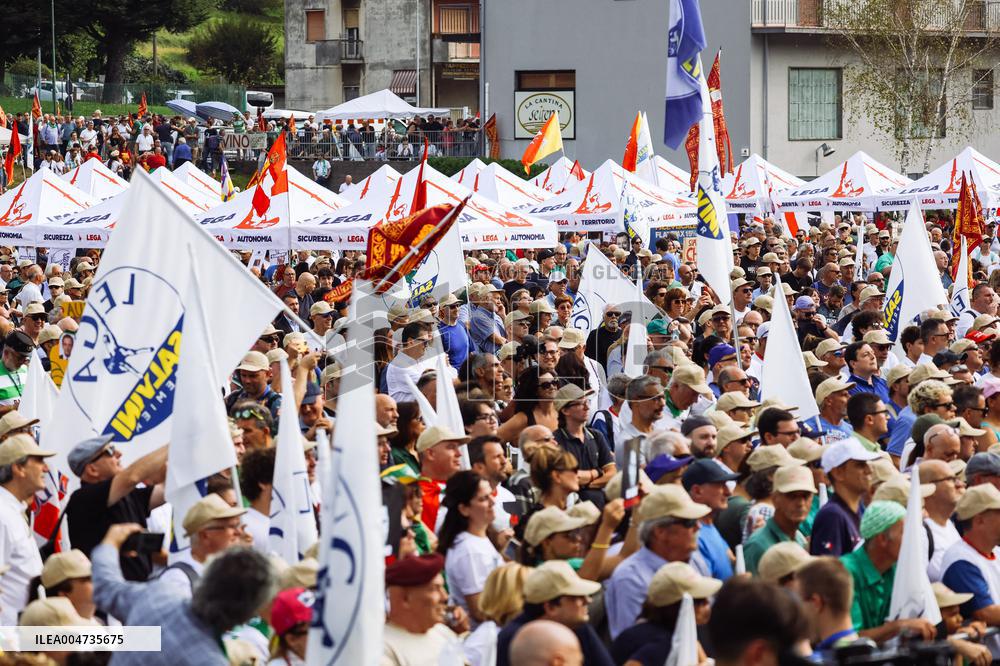 Annual rally of Salvini's League - Pontida