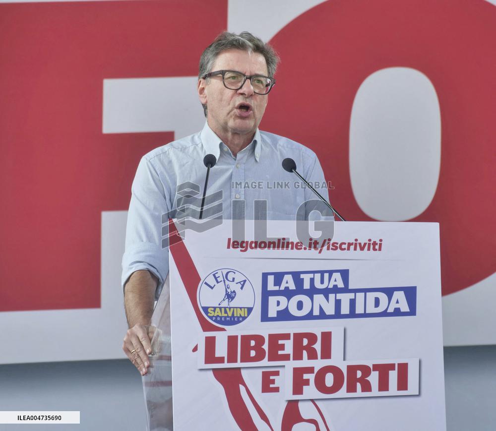 Annual rally of Salvini's League - Pontida