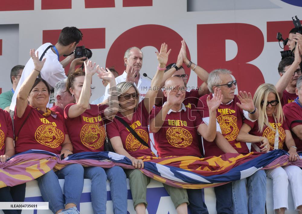 Annual rally of Salvini's League - Pontida