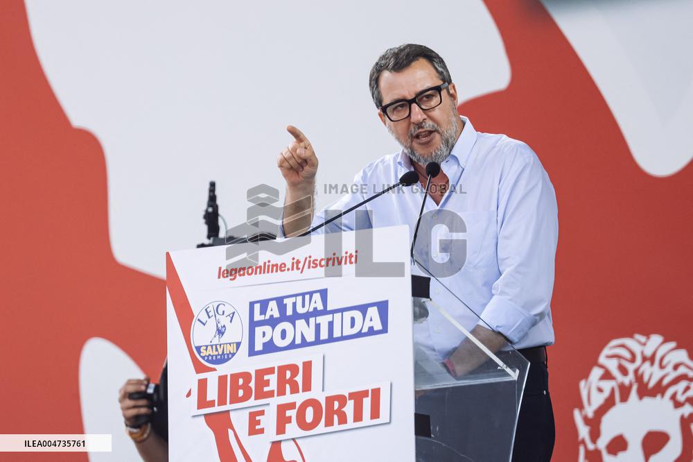 Annual rally of Salvini's League - Pontida