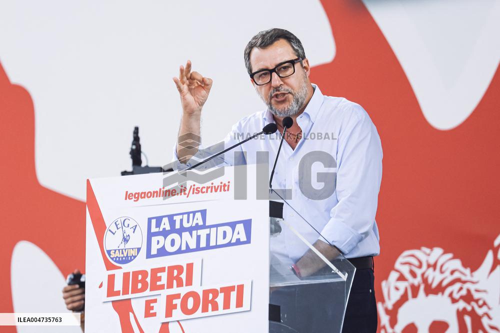 Annual rally of Salvini's League - Pontida