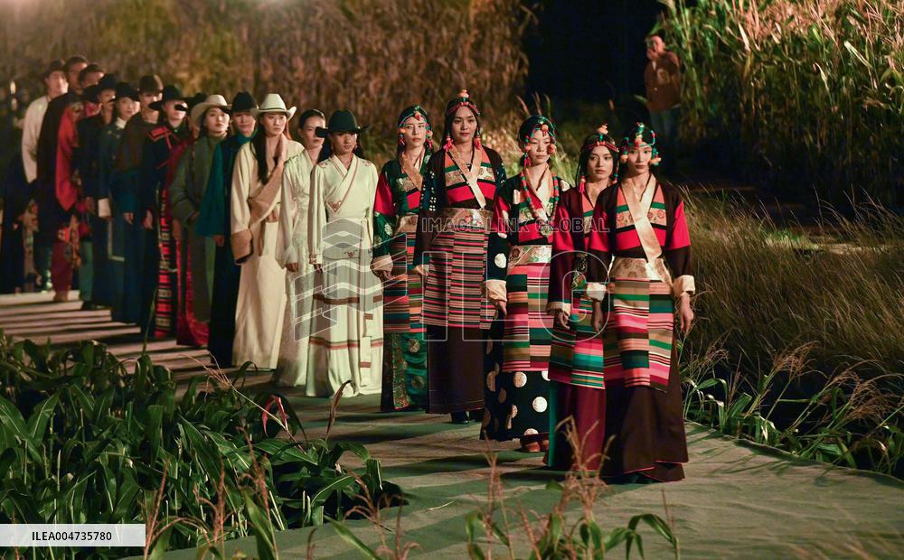 Xiangcheng Tibetan Costume Show - China