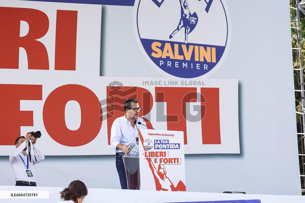 Annual rally of Salvini's League - Pontida