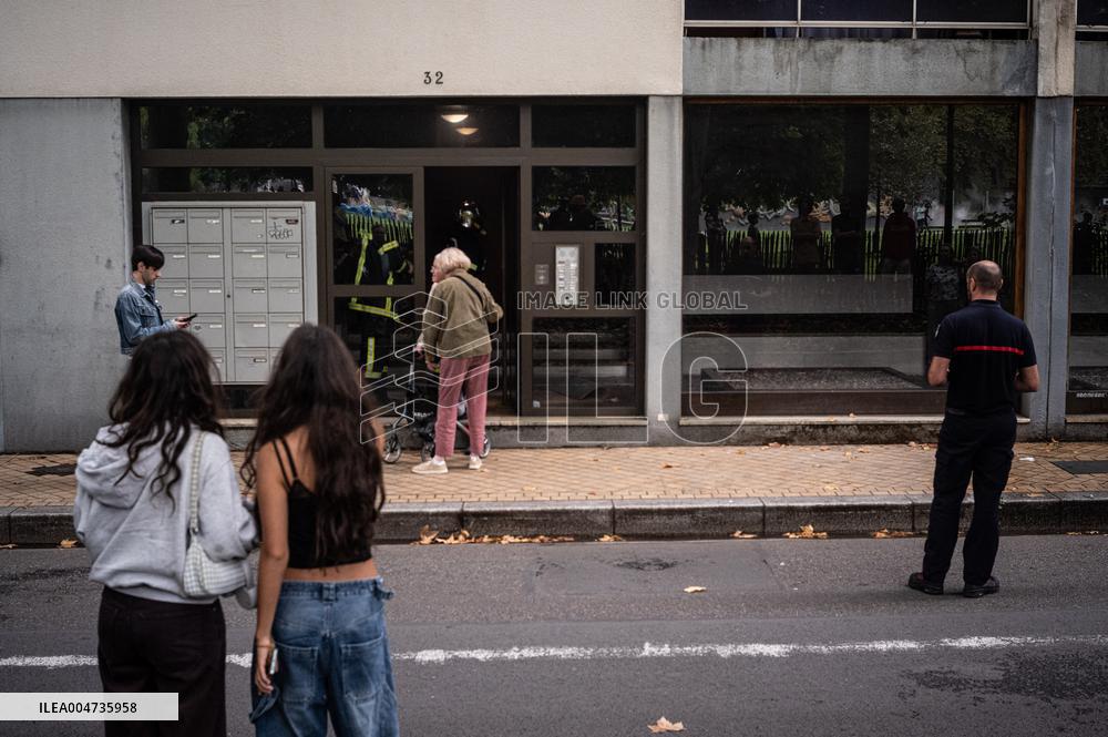 Fire breaks out in a residence near the station - Bordeaux
