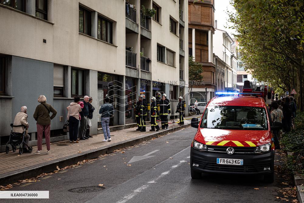 Fire breaks out in a residence near the station - Bordeaux