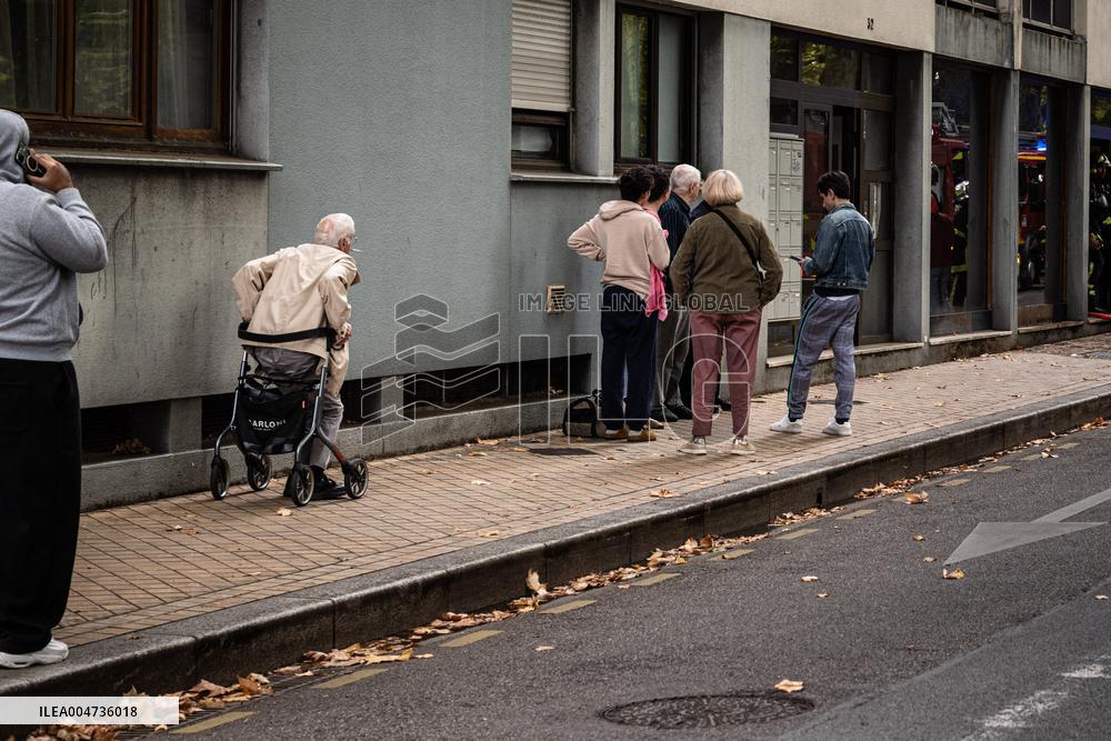 Fire breaks out in a residence near the station - Bordeaux