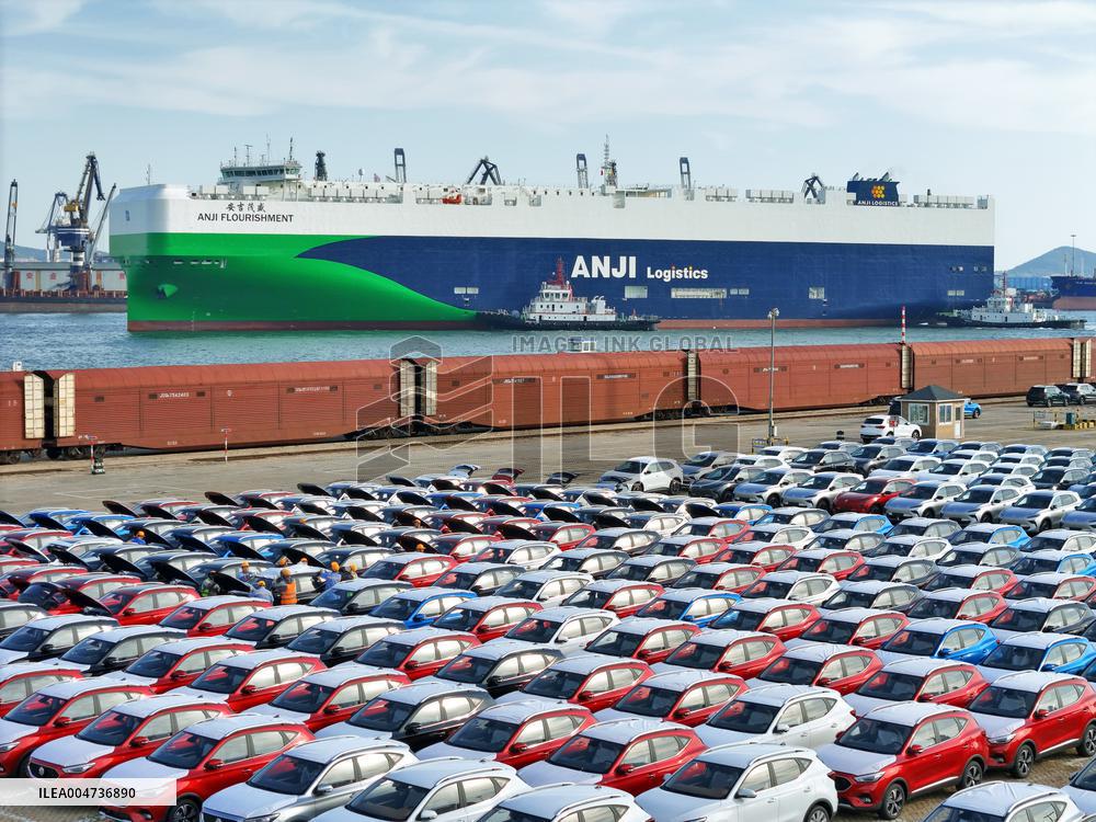 World Most Powerful Ocean Going Automobile Transport Ship  Anji