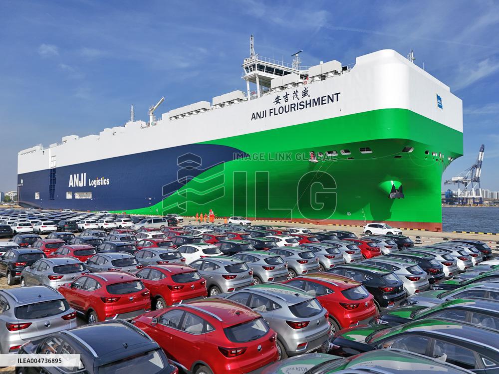 World Most Powerful Ocean Going Automobile Transport Ship  Anji