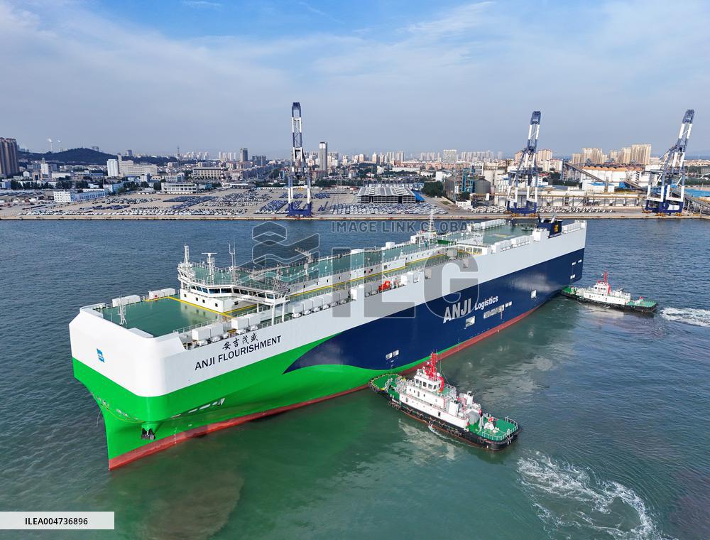 World Most Powerful Ocean Going Automobile Transport Ship  Anji
