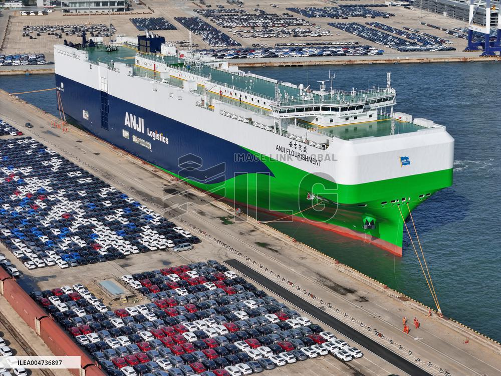 World Most Powerful Ocean Going Automobile Transport Ship  Anji