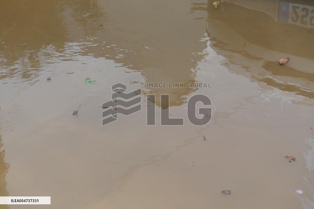 Heavy Rain and Flooding in The Cotes-D'armor Region - France