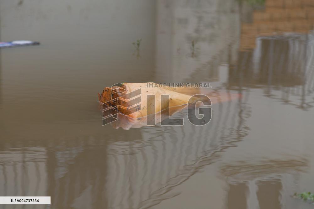 Heavy Rain and Flooding in The Cotes-D'armor Region - France