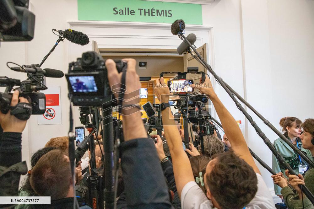 Start Of Cedric Jubillar Trial - Albi