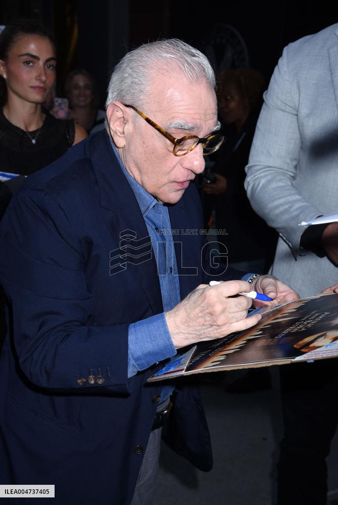 Martin Scorsese Signs For Fans - NYC