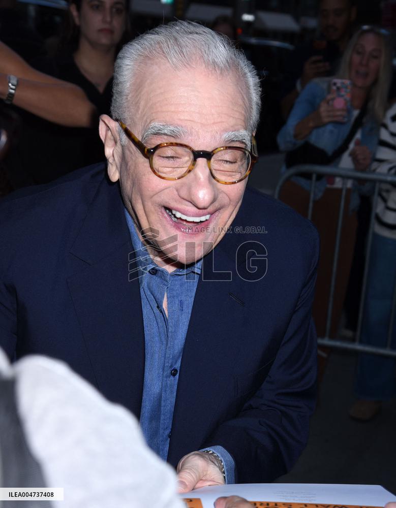 Martin Scorsese Signs For Fans - NYC