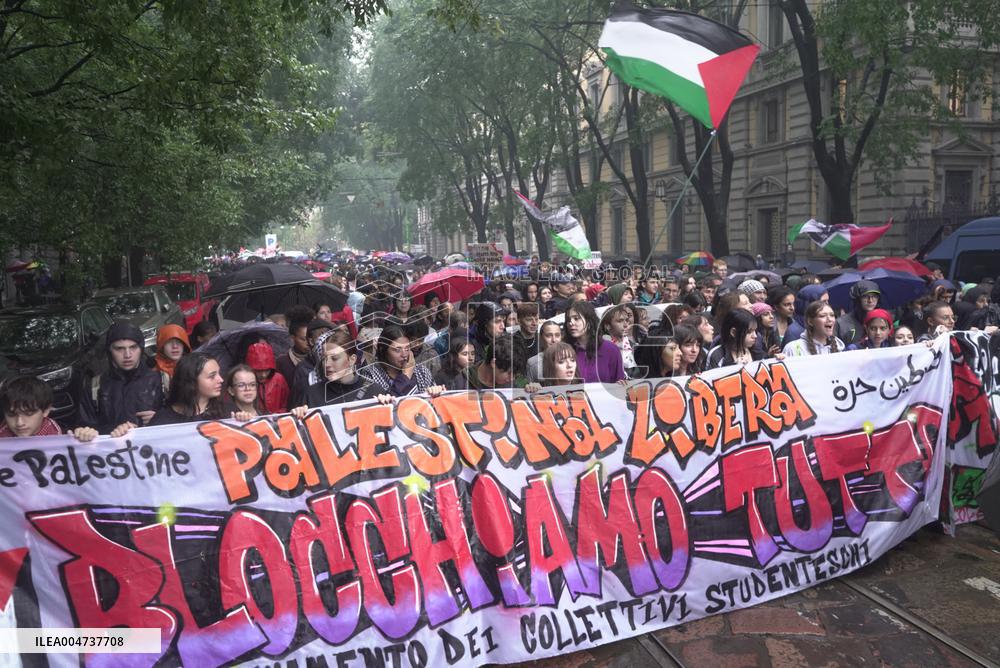 General Strike for Palestine - Italy