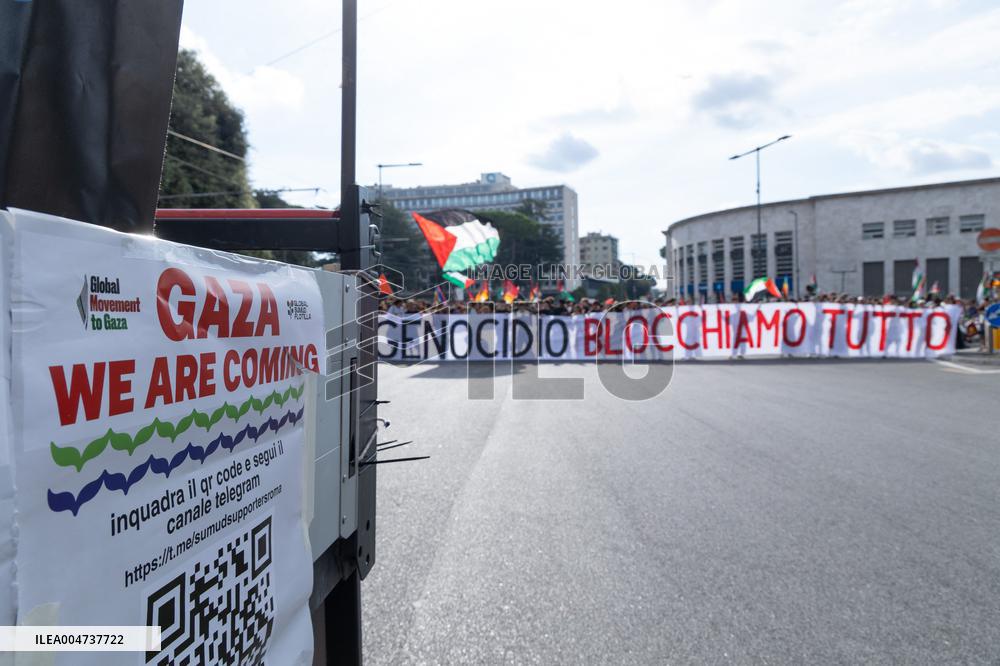 General Strike for Palestine - Italy