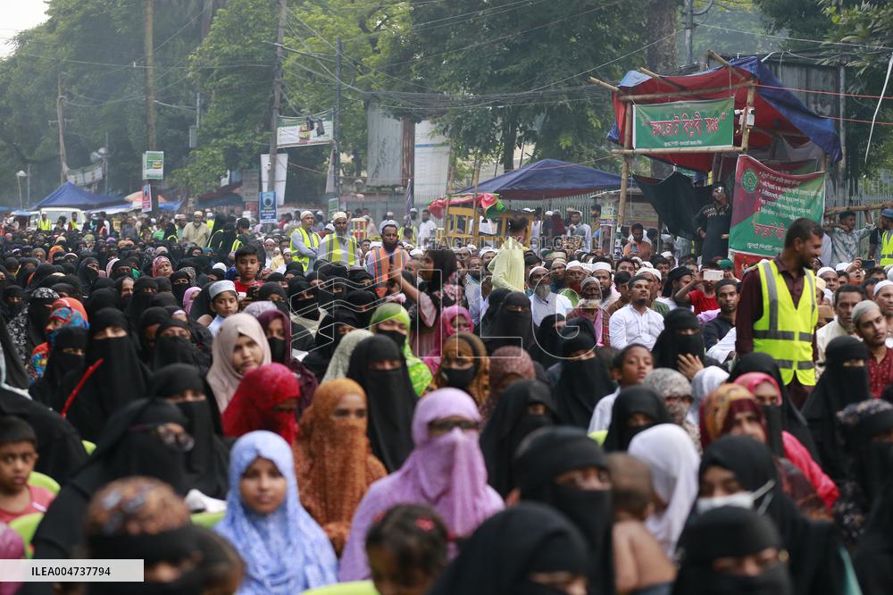 Islami Somaj Rally In Dhaka Demands Implementation Of Islamic Law