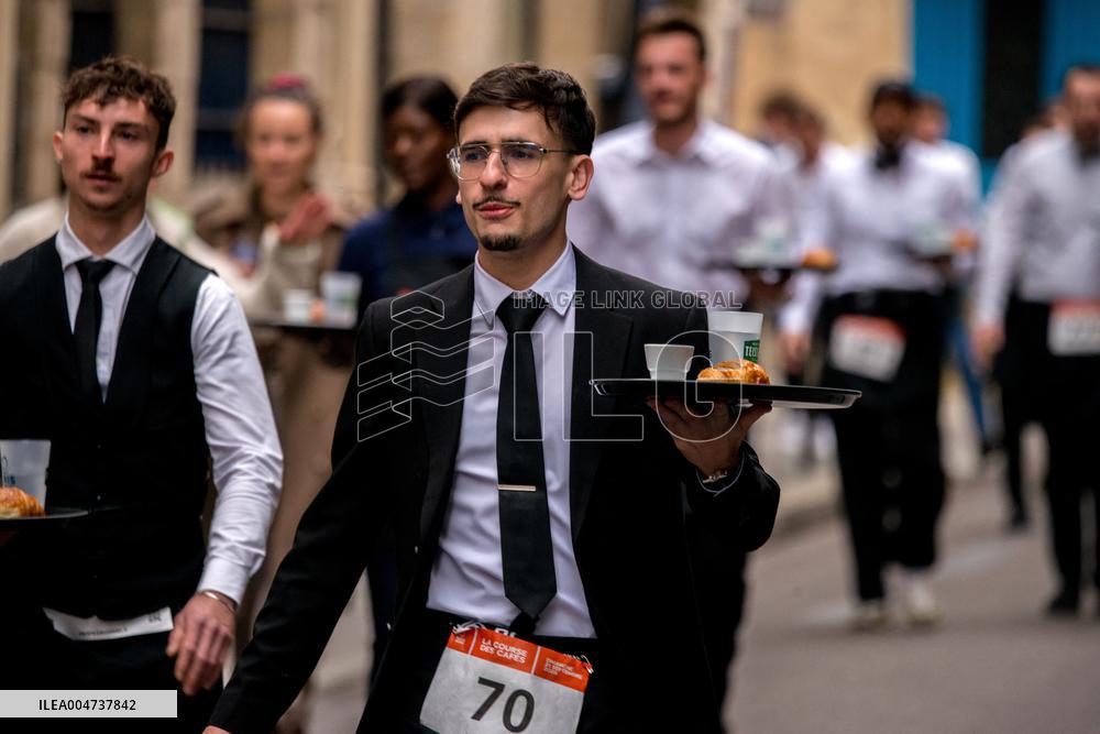 Traditional Waiters Race - Paris