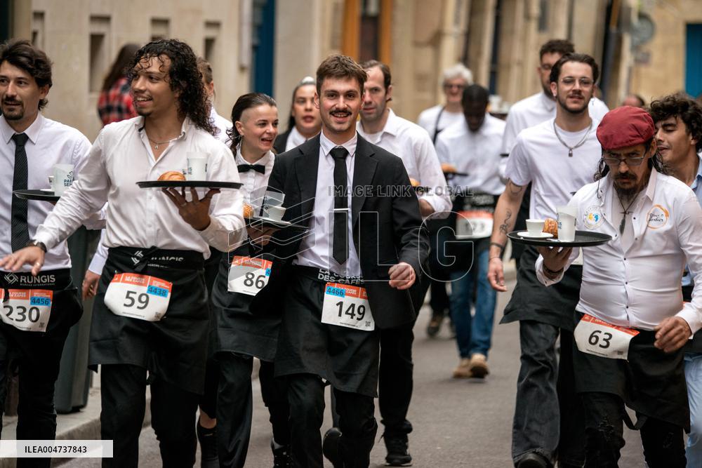 Traditional Waiters Race - Paris