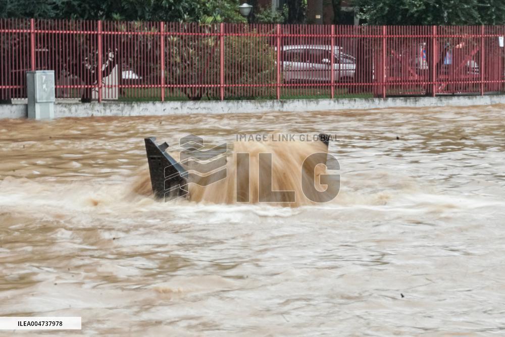 Bad Weather Hits Northern Italy - Milan