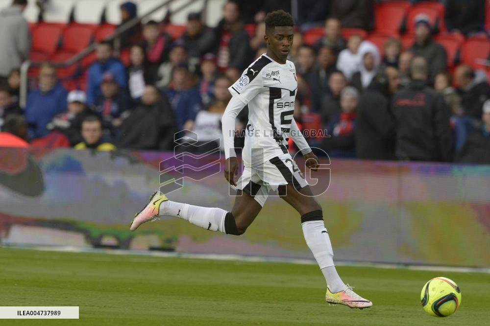 PSG vs Rennes Soccer Match - Paris