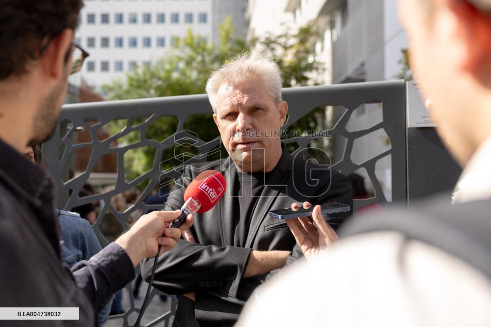Demonstration Of Journalists And Staff Members Of Le Parisien - Paris AJ