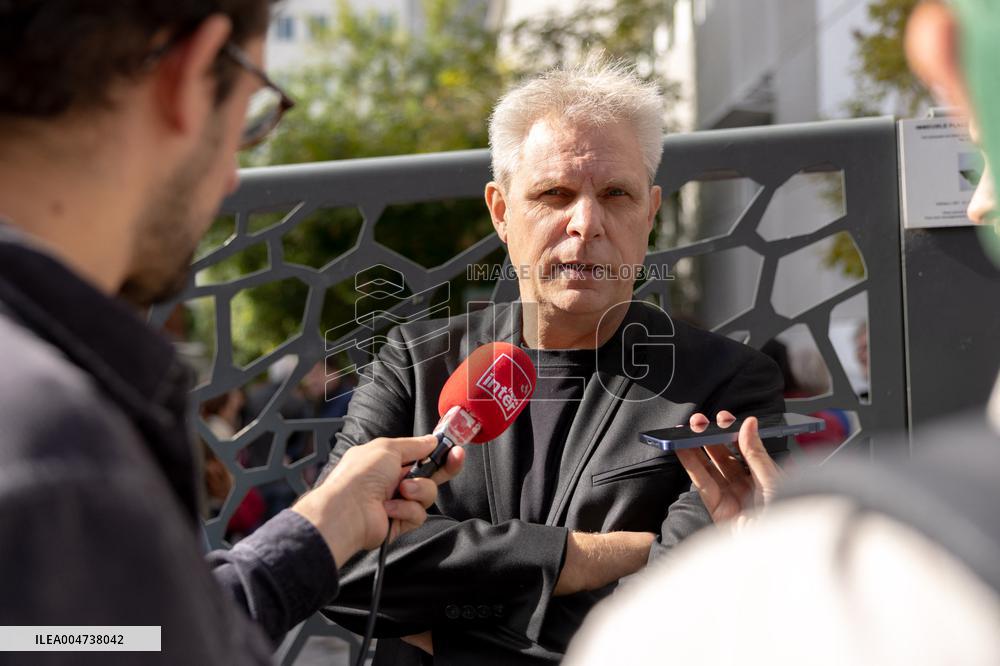 Demonstration Of Journalists And Staff Members Of Le Parisien - Paris AJ