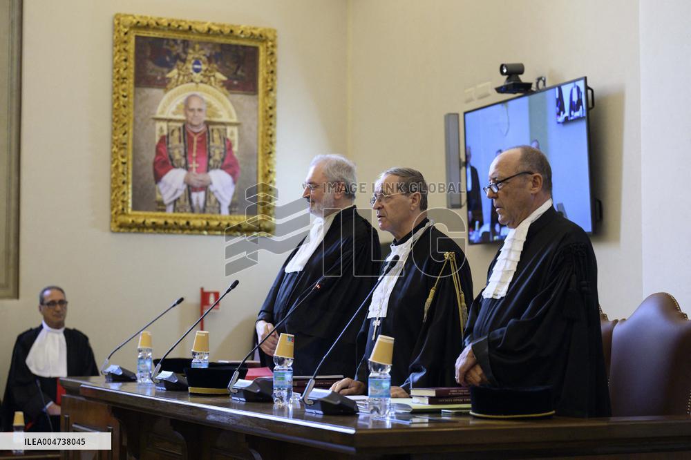 Vatican Appeal Trial Opens Into Financial Scandal - Vatican
