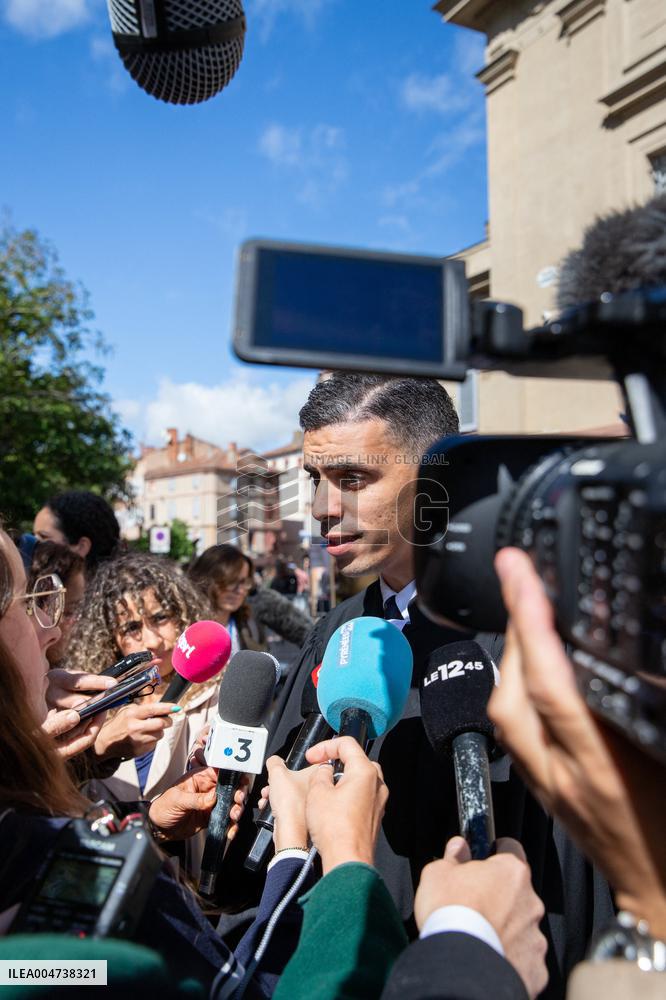 Start Of Cedric Jubillar Trial - Albi