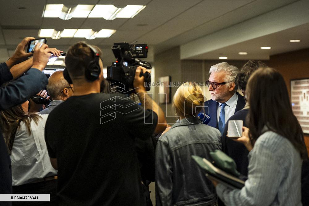 Gilbert Rozon Trial - Montreal