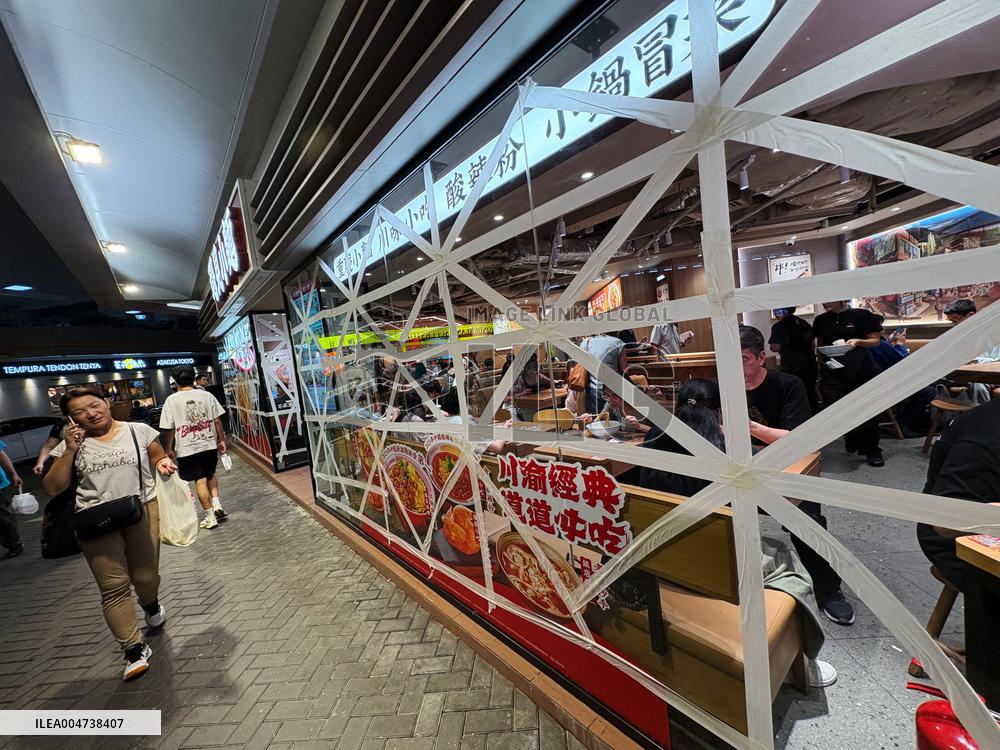 Hong Kong Prepares For Typhoon Ragasa