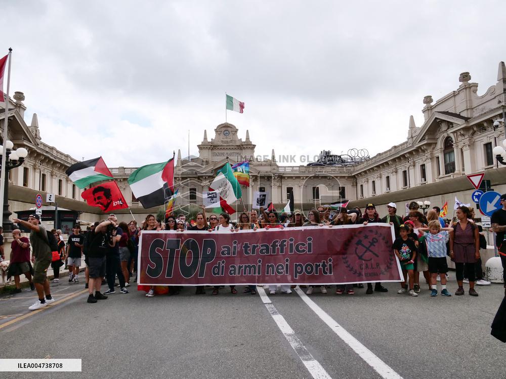 General Strike for Palestine - Genoa