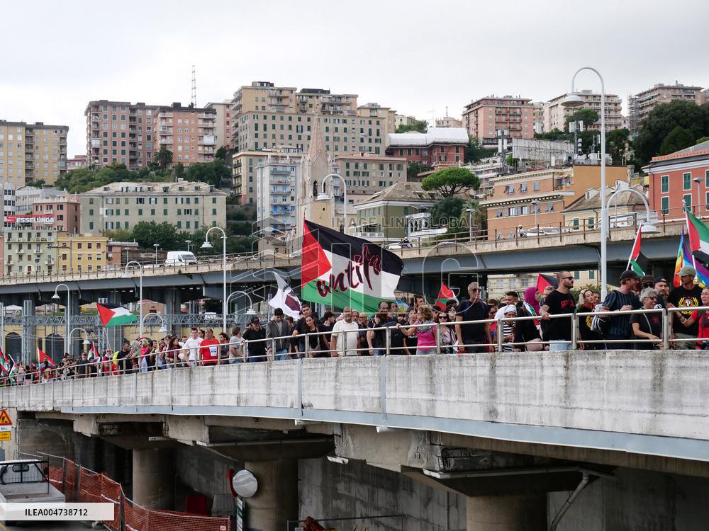 General Strike for Palestine - Genoa
