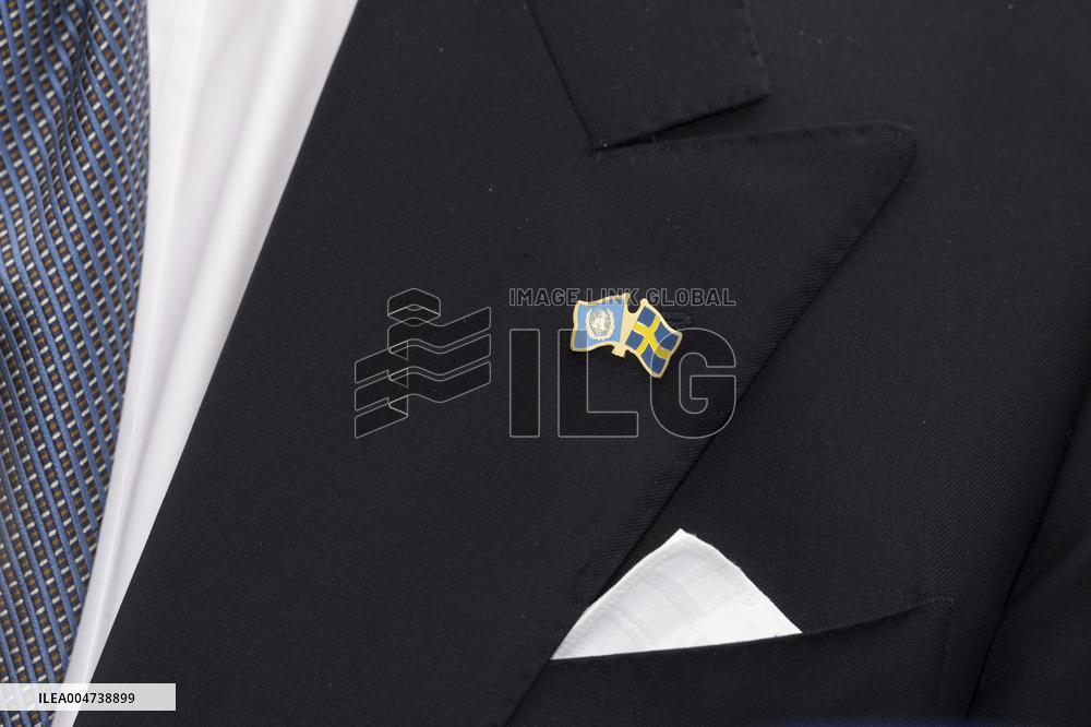 SWEDISH ROYALS AT UN IN NEW YORK