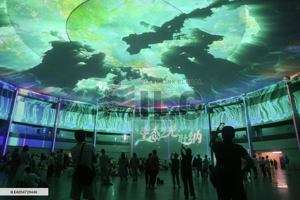 Shanghai International Light Festival 3D Dome Projection Show