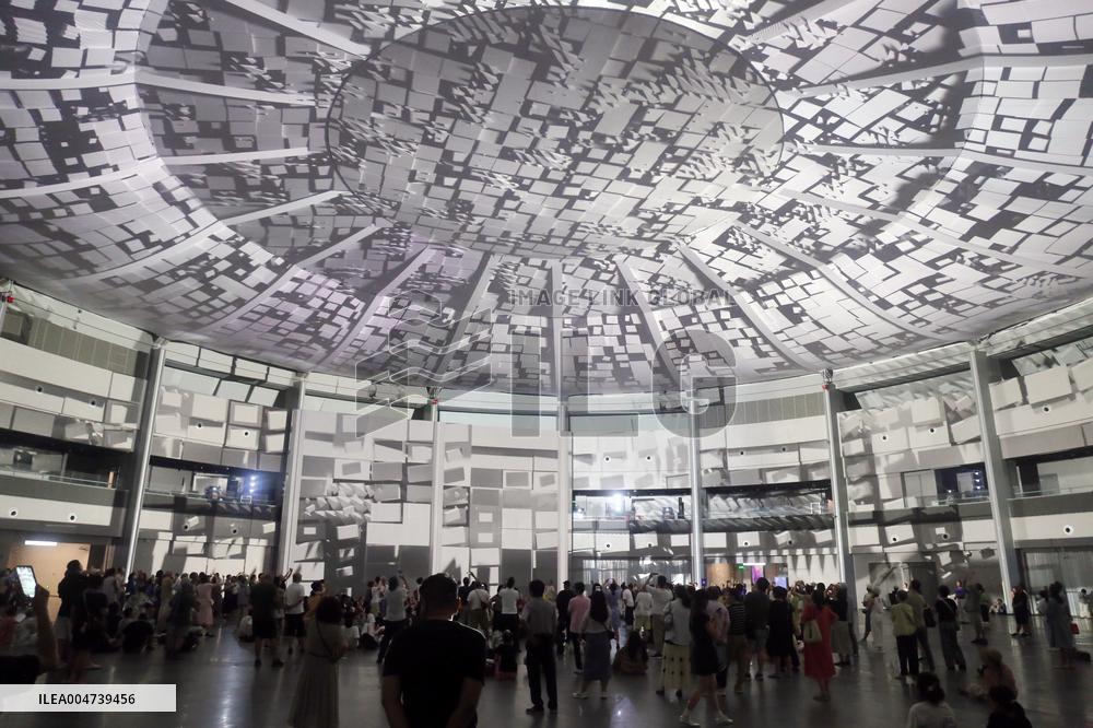Shanghai International Light Festival 3D Dome Projection Show