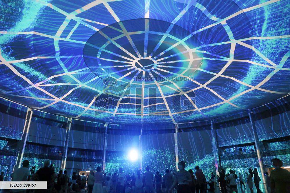 Shanghai International Light Festival 3D Dome Projection Show